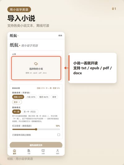导入小说